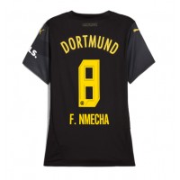 Fotballdrakt Dame Borussia Dortmund Felix Nmecha #8 Bortedrakt 2024-25 Kortermet